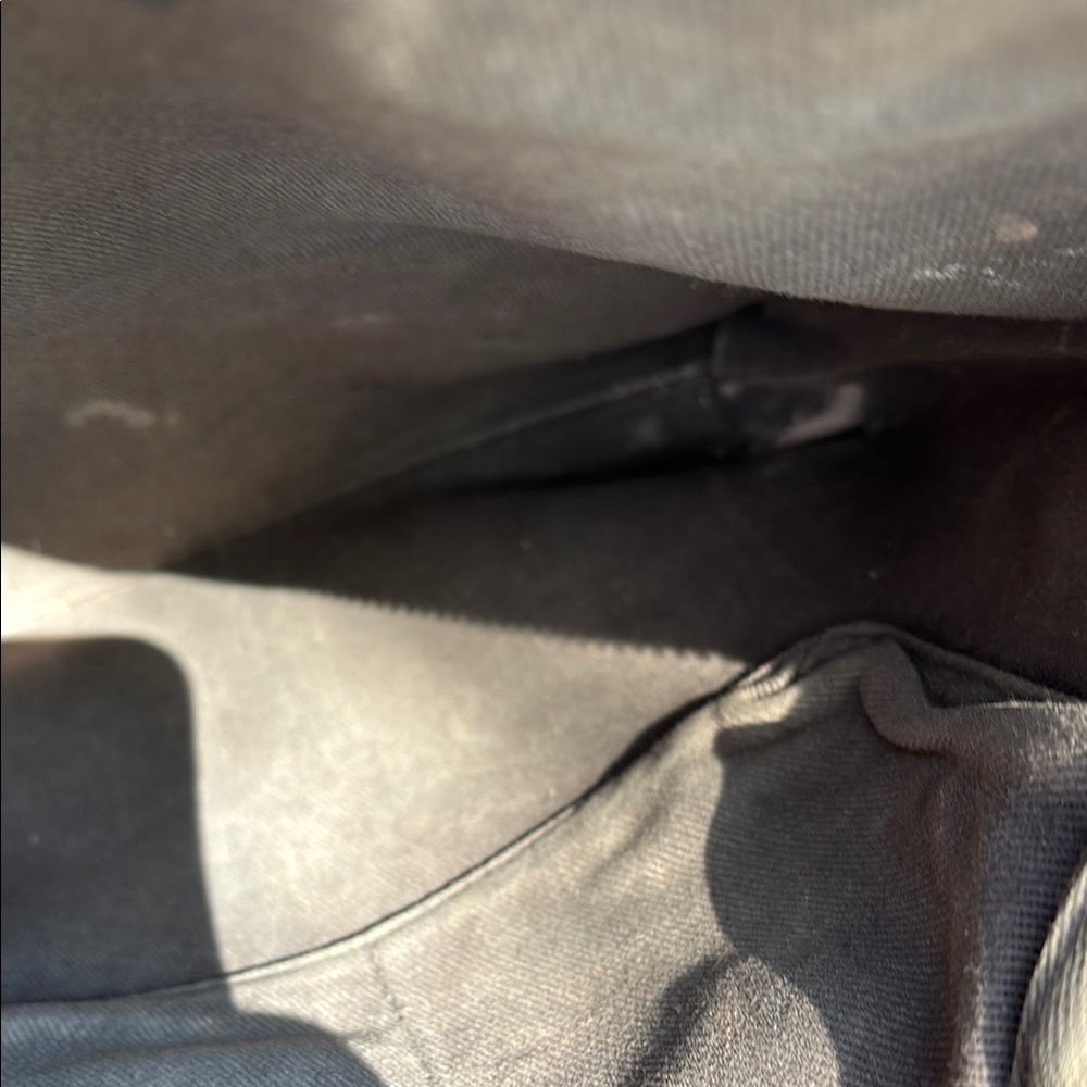 Madewell Dark Navy Leather Crossbody Tote - Picture 8 of 13